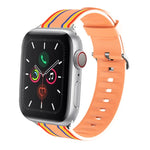 シリコン交換用ウォッチストラップ Apple Watch Ultra 49mm / Series 8&7 45mm / SE 2&6&SE&5&4 44mm / 3&2&1 42mm用、Apple Watch Series 8&7 41mm / SE 2&6&SE&5&4 40mm / 3&2&1 38mm用、Apple Watch Series 7 45mm / 6 & SE & 5 & 4 44mm / 3 & 2 & 1 42mm用
