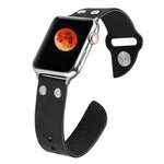 レザーナイフストラップ Apple Watch Ultra 49mm / Series 8&7 45mm / SE 2&6&SE&5&4 44mm / 3&2&1 42mm用、Apple Watch Series 8&7 41mm / SE 2&6&SE&5&4 40mm / 3&2&1 38mm用