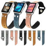 レザーナイフストラップ Apple Watch Ultra 49mm / Series 8&7 45mm / SE 2&6&SE&5&4 44mm / 3&2&1 42mm用、Apple Watch Series 8&7 41mm / SE 2&6&SE&5&4 40mm / 3&2&1 38mm用