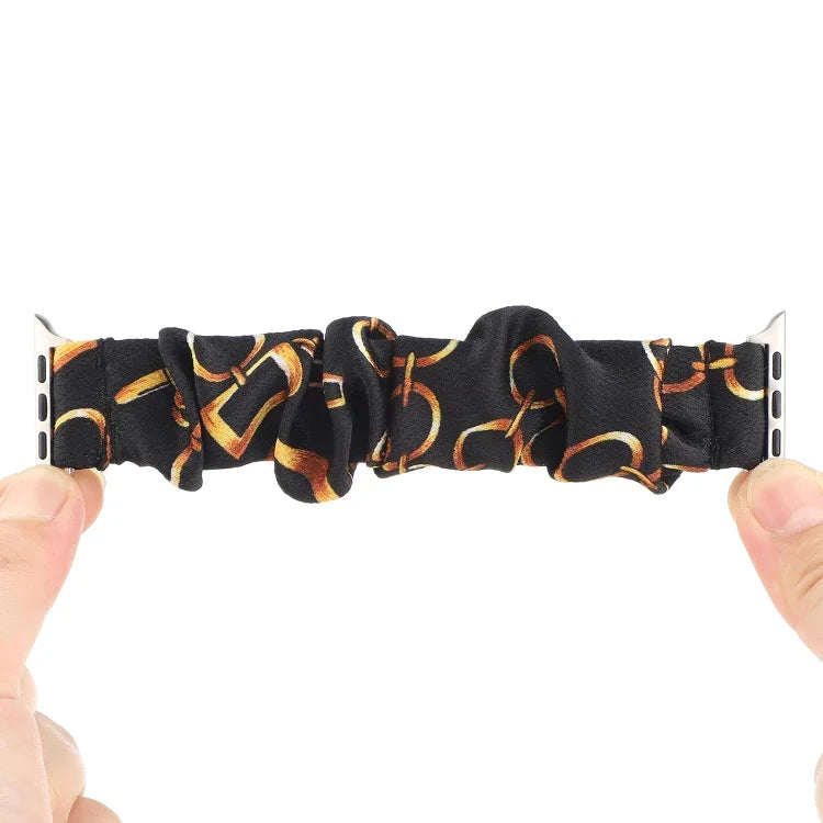 ファブリックヘアリング交換用ストラップ Apple Watch Series 8&7 45mm / SE 2&6&SE&5&4 44mm / 3&2&1 42mm用、Apple Watch Series 8&7 41mm / SE 2&6&SE&5&4 40mm / 3&2&1 38mm用