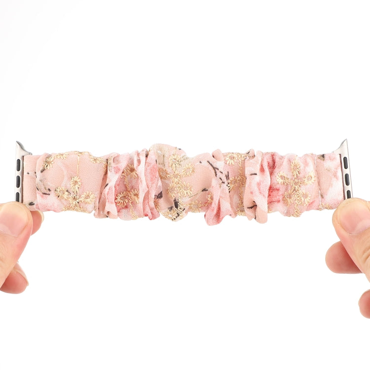 ファブリックヘアリング交換用ストラップウォッチバンド、Apple Watch Ultra 49mm / シリーズ8&7 45mm / SE 2&6&SE&5&4 44mm / 3&2&1 42mm用、Apple Watch シリーズ8&7 41mm / SE 2&6&SE&5&4 40mm / 3&2&1 38mm用