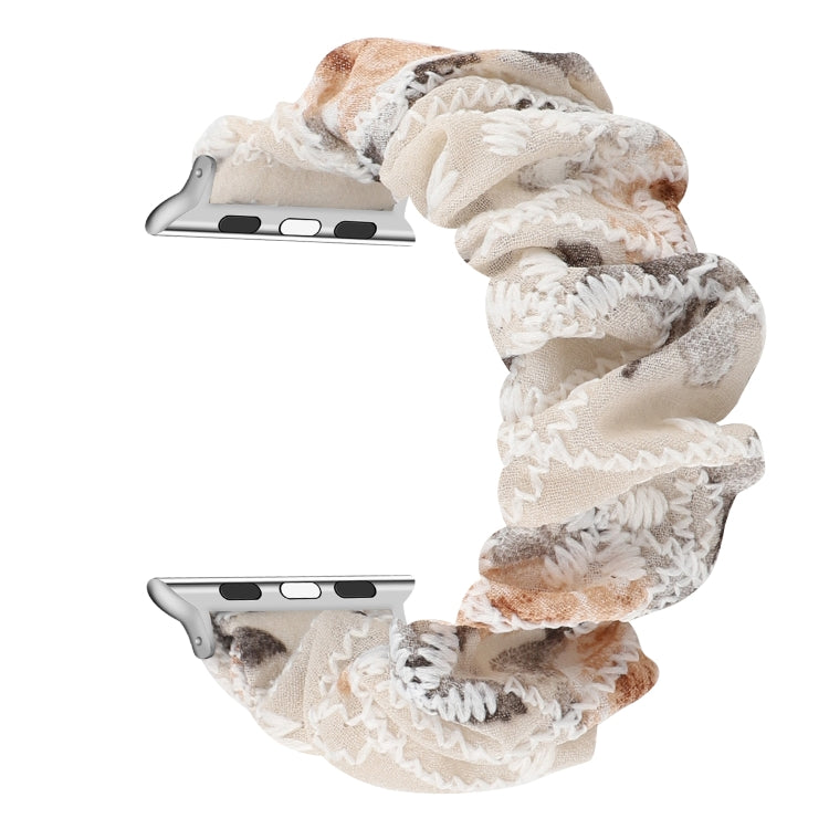 ファブリックヘアリング交換用ストラップウォッチバンド、Apple Watch Ultra 49mm / シリーズ8&7 45mm / SE 2&6&SE&5&4 44mm / 3&2&1 42mm用、Apple Watch シリーズ8&7 41mm / SE 2&6&SE&5&4 40mm / 3&2&1 38mm用
