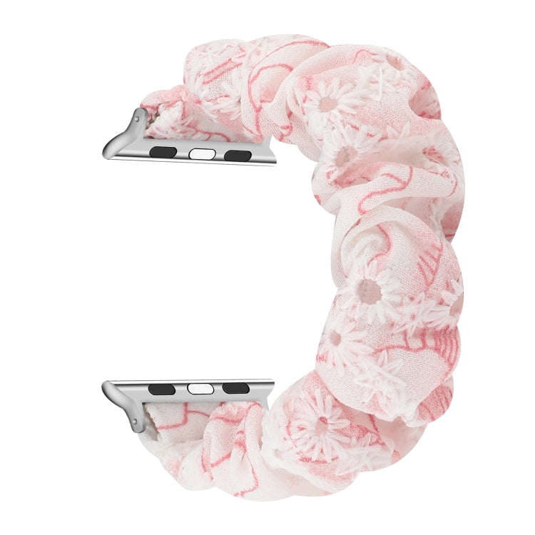 ファブリックヘアリング交換用ストラップウォッチバンド、Apple Watch Ultra 49mm / シリーズ8&7 45mm / SE 2&6&SE&5&4 44mm / 3&2&1 42mm用、Apple Watch シリーズ8&7 41mm / SE 2&6&SE&5&4 40mm / 3&2&1 38mm用