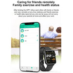 E86 1.7インチ TFTカラー画面 IP68防水 スマートウォッチ、血中酸素モニタリング / 体温モニタリング / AI医療診断対応、スタイル：スチールストラップ、スチールストラップ（ブラック）