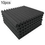 30x30x2.5cm三角溝スタイル録音スタジオドラムビデオルーム防音ボードサイレンサーコットン、6個、10個、12個、20個、24個