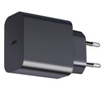 XY PD 25W USB-C / Type-C シングルポートトラベルチャージャー Samsungデバイス用急速充電、EUプラグ