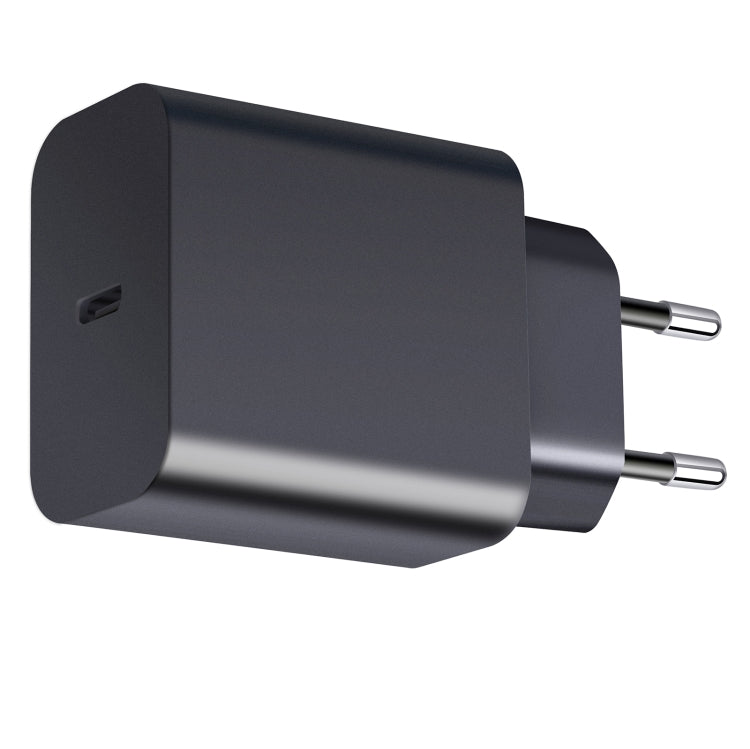 XY PD 25W USB-C / Type-C シングルポートトラベルチャージャー Samsungデバイス用急速充電、EUプラグ