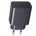 XY PD 25W USB-C / Type-C シングルポートトラベルチャージャー Samsungデバイス用急速充電、EUプラグ