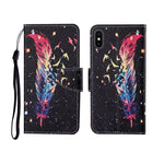 Painted Pattern Horizontal Flip Leathe Case, For iPhone SE (2020)/ 7 /8, For iPhone X, For iPhone XR