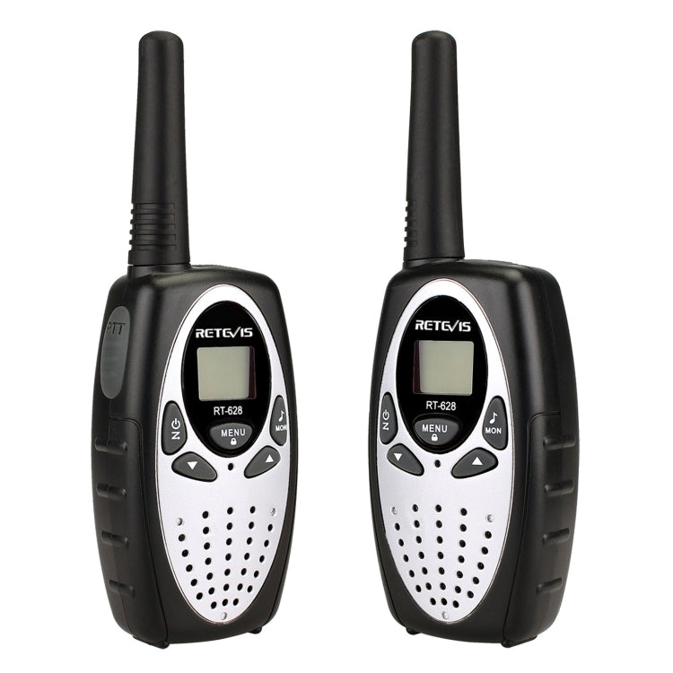 1ペア RETEVIS RT628 0.5W 欧州周波数 446MHz 8チャンネル ハンドヘルド 子供用トランシーバー、RT628（ブラック）、RT628（ホワイト）、RT628（レッド）