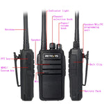 1ペア RETEVIS RT21 2.5W 米国周波数 400-480MHz 16CH ハンドヘルドトランシーバー、米国プラグ、RT21 米国プラグ