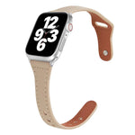 ユニバーサルT字型薄型リバースバックルレザーウォッチストラップ、Apple Watch Ultra 49mm / Series 8&7 45mm / SE 2&6&SE&5&4 44mm / 3&2&1 42mm用、Apple Watch Series 8&7 41mm / SE 2&6&SE&5&4 40mm / 3&2&1 38mm用