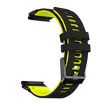 For Garmin Fenix 6X Two-color Silicone Quick Release Replacement Strap Watchband, For Garmin Fenix 6X