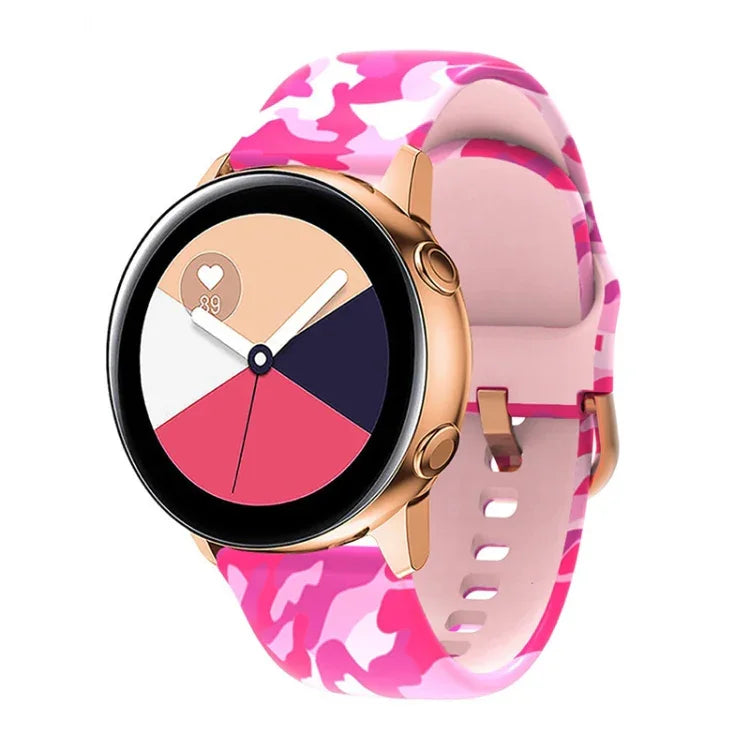 Silicone Printing Replacement Strap Watchband, For Samsung Galaxy Watch 42mm, For Samsung Galaxy Watch 46mm