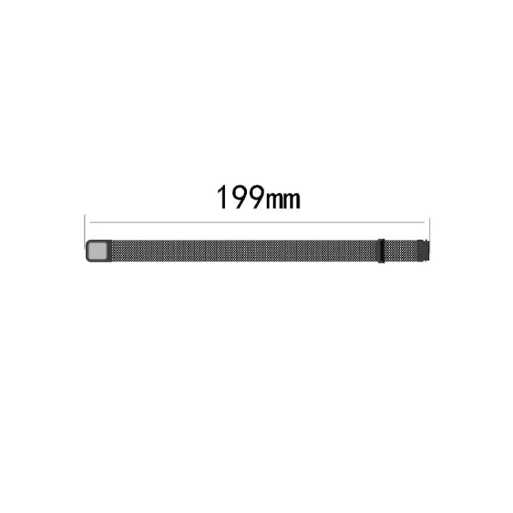 ミラネーゼ交換用ストラップ腕時計バンド Samsung Galaxy Fit SM-R370用