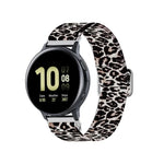 Adjustable Elastic Printing Replacement Watchband, 20mm For Samsung Galaxy Watch Active2 / Active, 22mm For Galaxy Watch3 45mm/ Huawei Watch GT 2 Pro