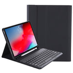 YT11B 着脱式 キャンディカラー スキンフィールテクスチャ 丸型キーキャップ Bluetoothキーボード レザーケース iPad Air 4 2020 / Air 5 2022 / Pro 11インチ 2022 / 2021 / 2020 / 2018 (ホワイトアイス), iPad Air 11 2024 / 2025 / Air 2020 10.9用