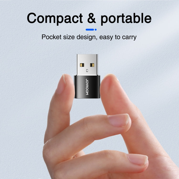 JOYROOM S-H152 3A USB オス to USB-C / Type-C メス OTG アダプター、S-H152
