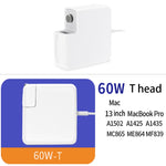 A1435 60W 16.5V 3.65A 5ピン MagSafe 2 電源アダプター MacBook用、ケーブル長さ：1.6m、60W AUプラグ、60W EUプラグ、60W UKプラグ