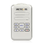 RETEVIS RT20 2W 400-470MHz 16チャンネル ミニFMラジオ 二方向無線トランシーバー、RT20、米国プラグ、RT20、欧州プラグ