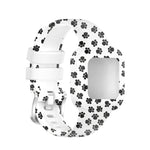 For Garmin Vivofit JR3 Silicone Printing Replacement Watchband