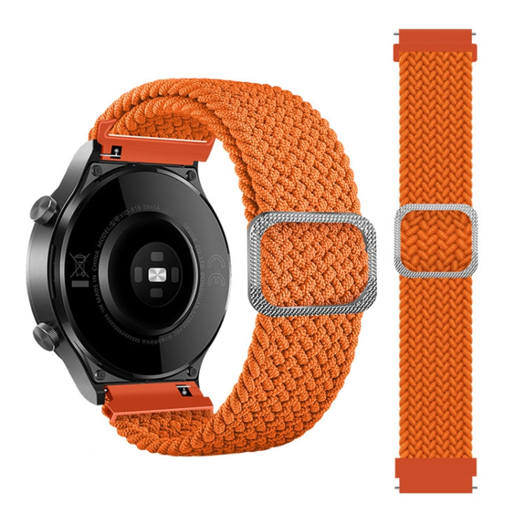 調節可能ナイロン編み弾性交換ストラップウォッチバンド、Samsung Galaxy Watch Active2 40mm用、Samsung Galaxy Watch Active用、Samsung Galaxy Watch Active2 44mm用