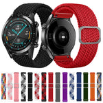 調節可能ナイロン編み弾性交換ストラップウォッチバンド、Samsung Galaxy Watch Active2 40mm用、Samsung Galaxy Watch Active用、Samsung Galaxy Watch Active2 44mm用