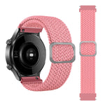 調節可能ナイロン編み弾性交換ストラップウォッチバンド、Samsung Galaxy Watch Active2 40mm用、Samsung Galaxy Watch Active用、Samsung Galaxy Watch Active2 44mm用