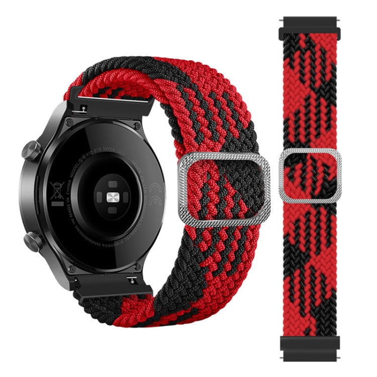 調節可能ナイロン編み弾性交換ストラップウォッチバンド、Samsung Galaxy Watch 42mm用、Samsung Galaxy Watch 46mm用、Samsung Galaxy Watch 3 41mm用