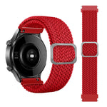 調節可能ナイロン編み弾性交換ストラップウォッチバンド、Samsung Galaxy Watch 42mm用、Samsung Galaxy Watch 46mm用、Samsung Galaxy Watch 3 41mm用