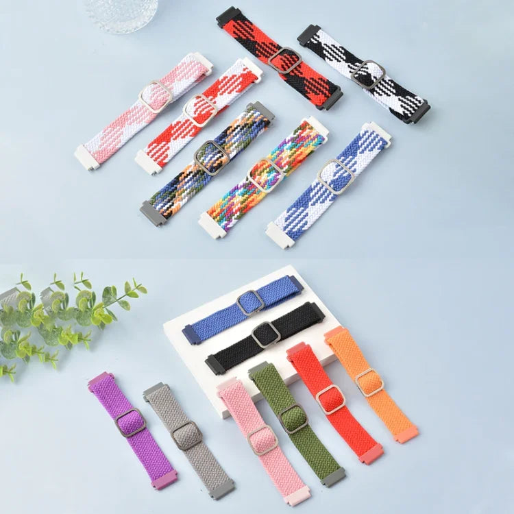 調節可能なナイロン編み弾性交換用ストラップ時計バンド、Samsung Galaxy Watch 3 45mm 用