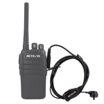 RETEVIS C9003 2ピンPTTスピーカーマイク音響チューブインイヤーイヤピース、C9003