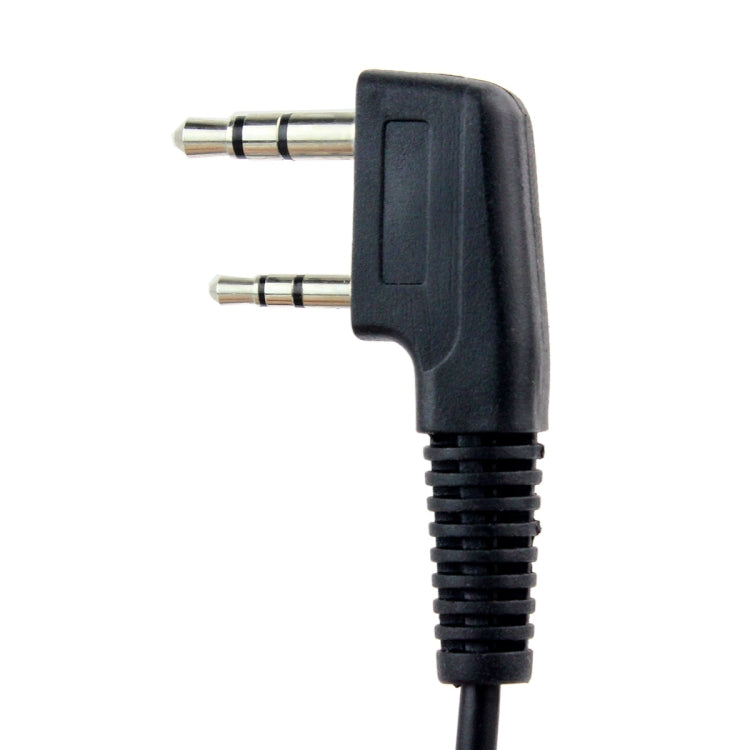 RETEVIS TK 喉元PTT隠し音響チューブイヤホンスピーカーマイク H-777 / RT-5R / RT-5RV / RT-B6用、TK喉元