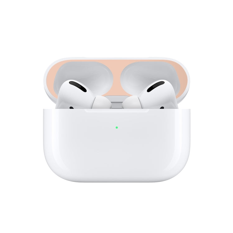 Apple AirPods Pro 用 ワイヤレスイヤホン保護ケース メタル保護ステッカー、Apple AirPods Pro 用