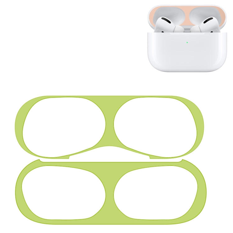 Apple AirPods Pro 用 ワイヤレスイヤホン保護ケース メタル保護ステッカー、Apple AirPods Pro 用