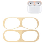 Apple AirPods Pro 用 ワイヤレスイヤホン保護ケース メタル保護ステッカー、Apple AirPods Pro 用