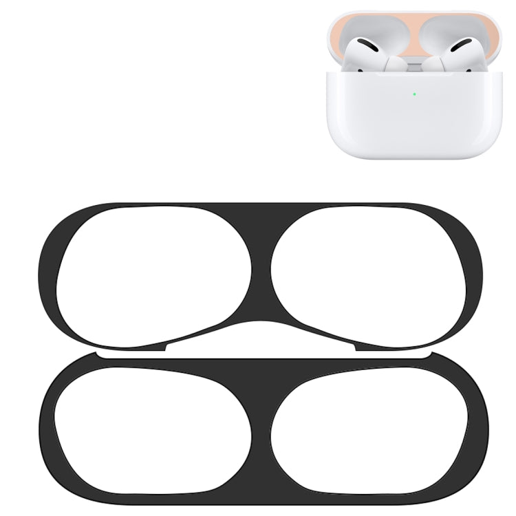 Apple AirPods Pro 用 ワイヤレスイヤホン保護ケース メタル保護ステッカー、Apple AirPods Pro 用