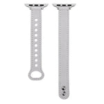 ダブルネイルレザー交換用ストラップ時計バンド、Apple Watch シリーズ7 41mm / 6＆SE＆5＆4 40mm用、Apple Watch シリーズ7 45mm / 6＆SE＆5＆4 44mm用