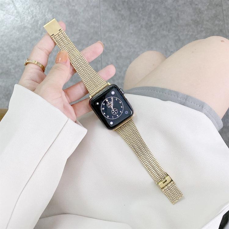 カラーマッチング七珠スチール交換用ストラップ時計バンド、Apple Watch シリーズ7 41mm / 6＆SE＆5＆4 40mm用、Apple Watch シリーズ7 45mm / 6＆SE＆5＆4 44mm用