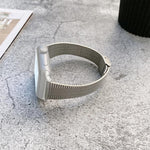 バックルスタイルスチール交換用ストラップ時計バンド、Apple Watch シリーズ7 41mm / 6＆SE＆5＆4 40mm用、Apple Watch シリーズ7 45mm / 6＆SE＆5＆4 44mm用