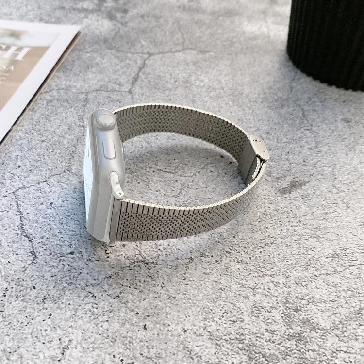 バックルスタイルスチール交換用ストラップ時計バンド、Apple Watch シリーズ7 41mm / 6＆SE＆5＆4 40mm用、Apple Watch シリーズ7 45mm / 6＆SE＆5＆4 44mm用