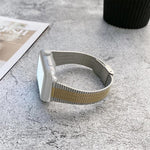 バックルスタイルスチール交換用ストラップ時計バンド、Apple Watch シリーズ7 41mm / 6＆SE＆5＆4 40mm用、Apple Watch シリーズ7 45mm / 6＆SE＆5＆4 44mm用
