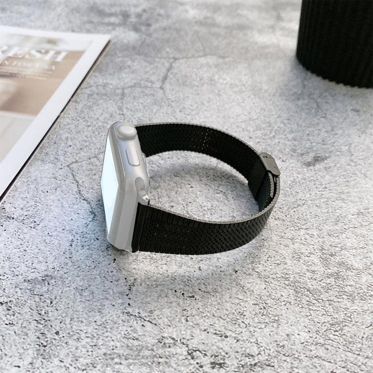 バックルスタイルスチール交換用ストラップ時計バンド、Apple Watch シリーズ7 41mm / 6＆SE＆5＆4 40mm用、Apple Watch シリーズ7 45mm / 6＆SE＆5＆4 44mm用