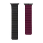シリコン磁気交換用ストラップ時計バンド、Apple Watch シリーズ7 41mm / 6＆SE＆5＆4 40mm用、Apple Watch シリーズ7 45mm / 6＆SE＆5＆4 44mm用