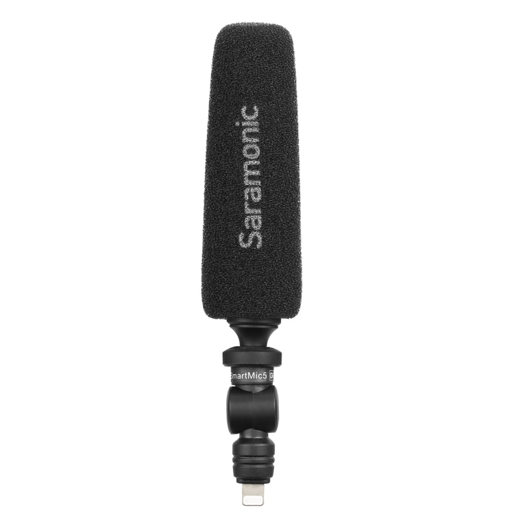 Saramonic SmartMic5 Di 超ロング単一指向性マイク 8ピンインターフェース機器用、SmartMic5 Di