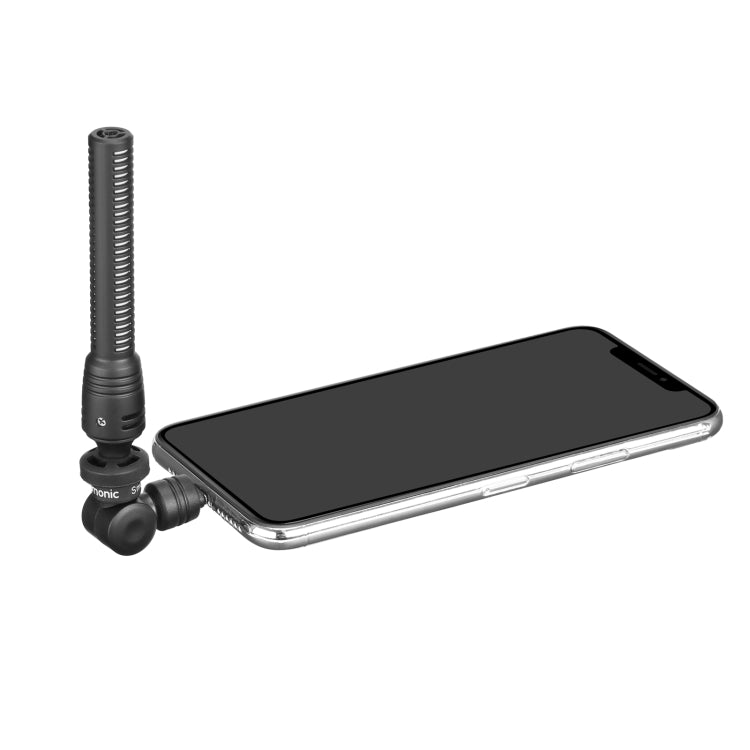 Saramonic SmartMic5 Di 超ロング単一指向性マイク 8ピンインターフェース機器用、SmartMic5 Di