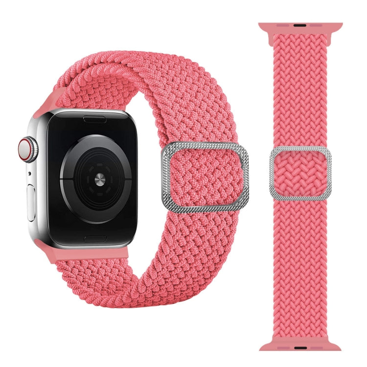 バックル編み込み伸縮ストラップウォッチバンド、Apple Watch Series 9&8&7 41mm / SE 3&SE 2&6&SE&5&4 40mm / 3&2&1 38mm（レインボーカラー）、Apple Watch Series 8&7 41mm / SE 2&6&SE&5&4 40mm / 3&2&1 38mm用