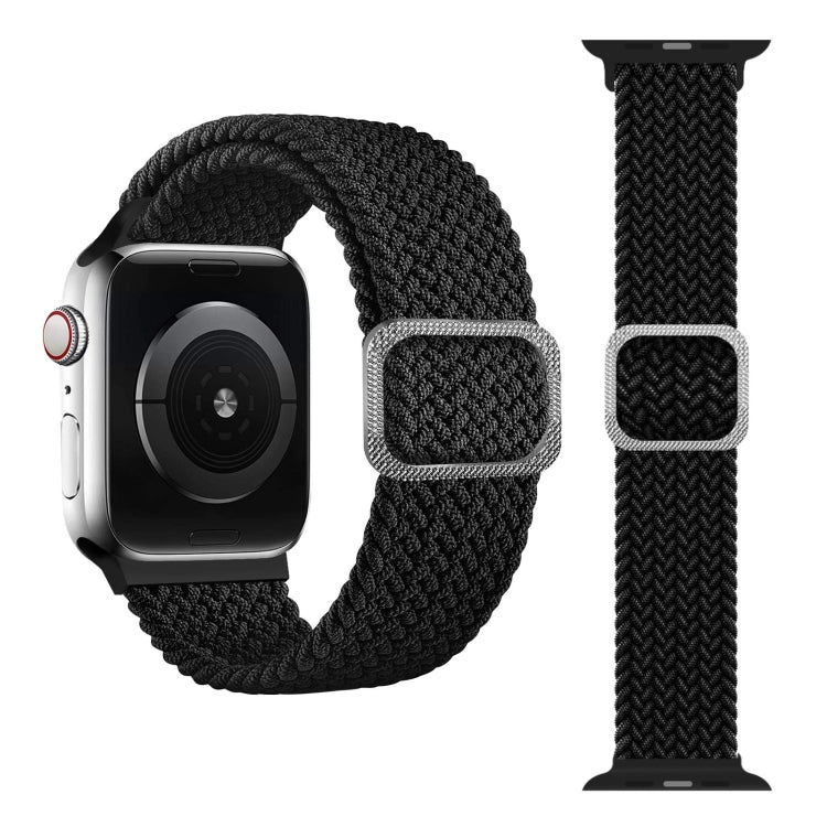 バックル編み込み伸縮ストラップウォッチバンド、Apple Watch Series 9&8&7 41mm / SE 3&SE 2&6&SE&5&4 40mm / 3&2&1 38mm（レインボーカラー）、Apple Watch Series 8&7 41mm / SE 2&6&SE&5&4 40mm / 3&2&1 38mm用