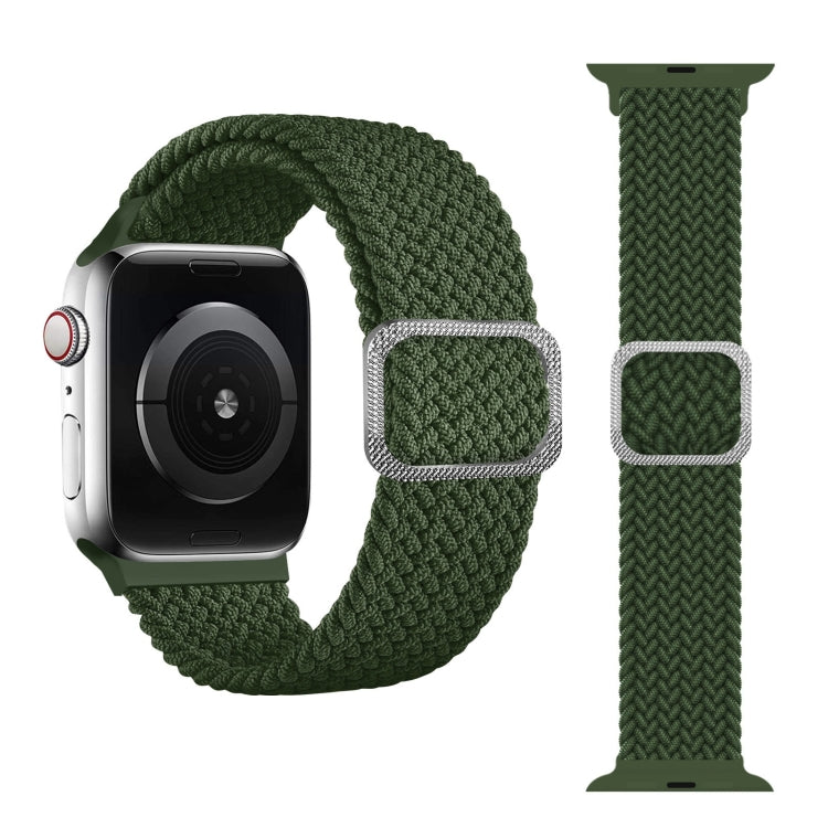 バックル編み込み伸縮ストラップウォッチバンド、Apple Watch Series 9&8&7 41mm / SE 3&SE 2&6&SE&5&4 40mm / 3&2&1 38mm（レインボーカラー）、Apple Watch Series 8&7 41mm / SE 2&6&SE&5&4 40mm / 3&2&1 38mm用