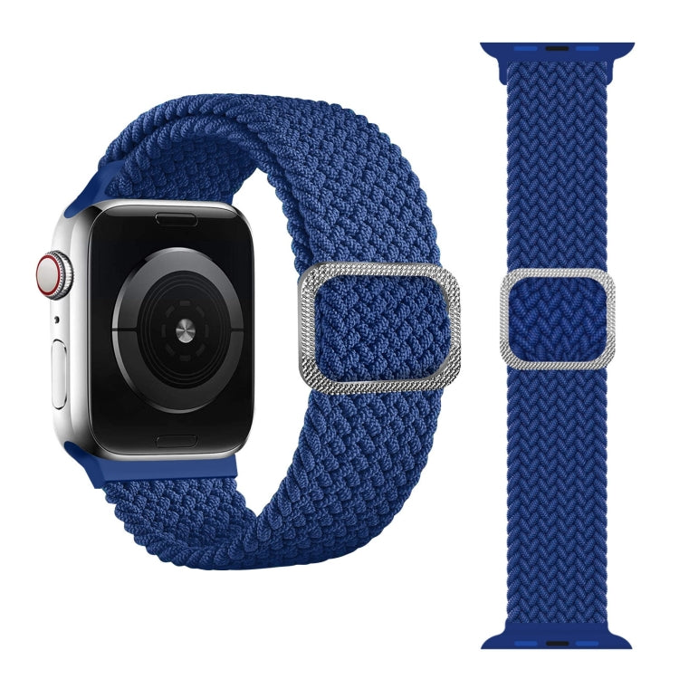 バックル編み込み伸縮ストラップウォッチバンド、Apple Watch Series 9&8&7 41mm / SE 3&SE 2&6&SE&5&4 40mm / 3&2&1 38mm（レインボーカラー）、Apple Watch Series 8&7 41mm / SE 2&6&SE&5&4 40mm / 3&2&1 38mm用